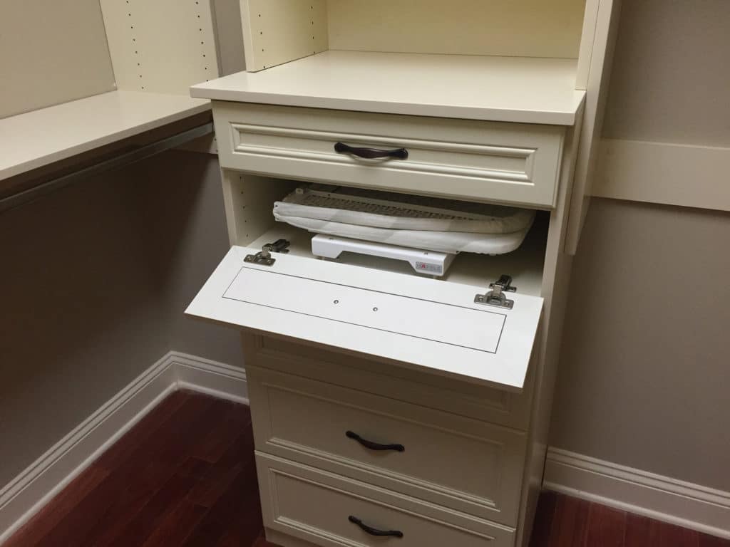 Fold Down Cabinet Drawers