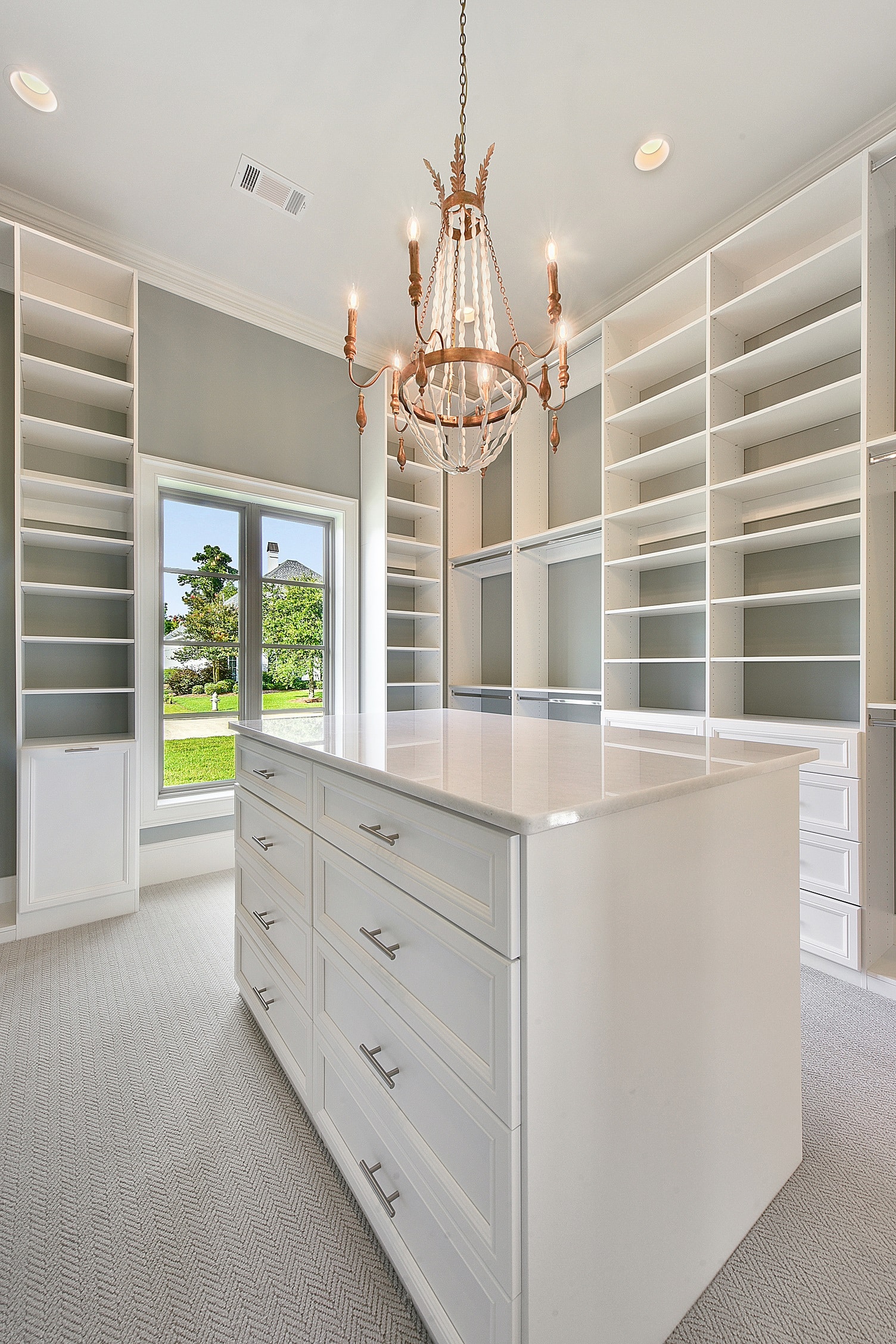 Custom Walk In Closets Master Closet Design Closet Systems Installed