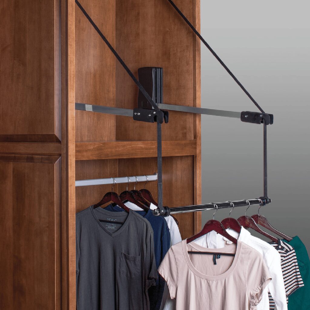 Motorized Wardrobe Lift for stand size closets